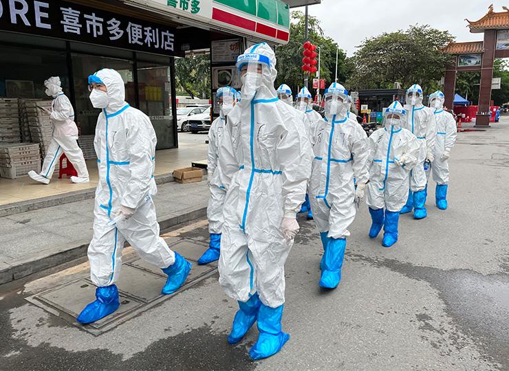 集团党员助力广州疫情封控区，筑牢抗疫“长城”